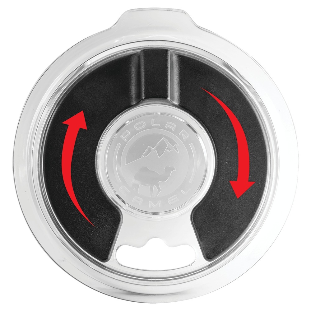 Polar Camel Magnetic Twist Replacement Tumbler Lid Clear 20 30 40 oz Fits Yeti